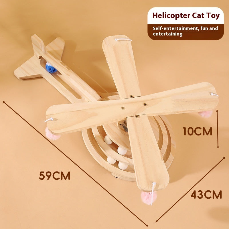 Cat Interactive Toy with Scratch Board