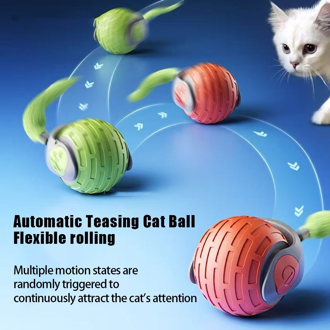 Smart Cat Ball for Playful Entertainment