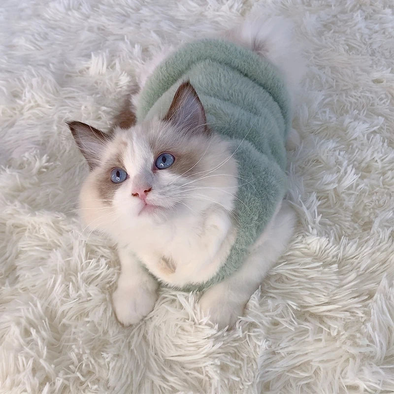 CozyPaws Warm Kitten Sweater Description