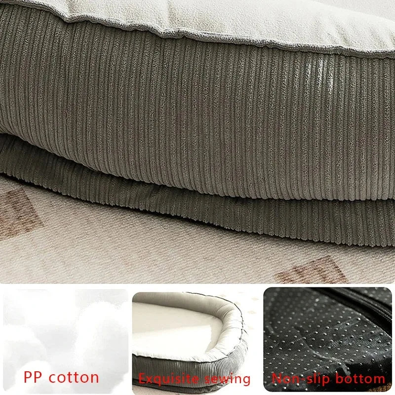 comfortable and washable bed for small and large dogs