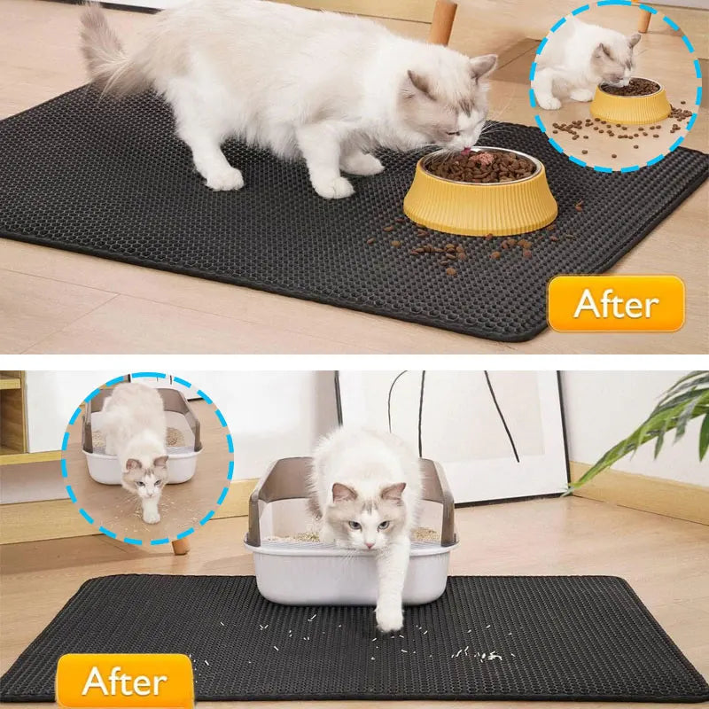 Waterproof Cat Litter Mat for Home Cleaning