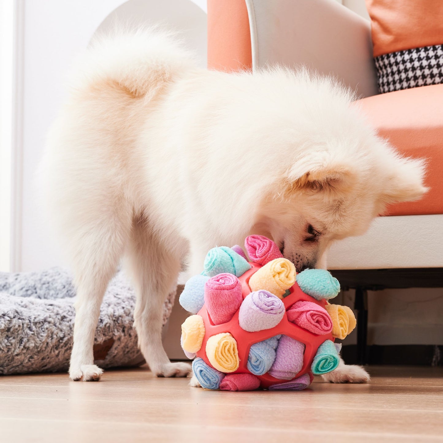 Dog Puzzle Toy for IQ Enhancement and Slow Feeding